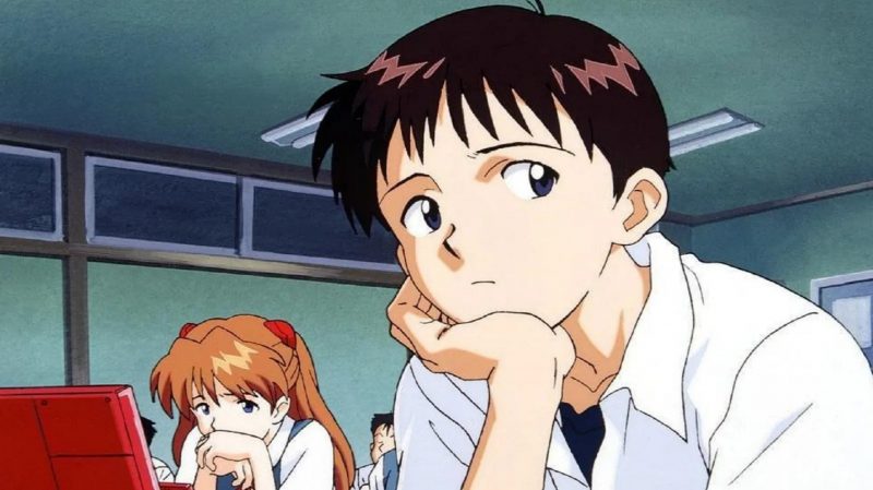 Shinji Ikari at school