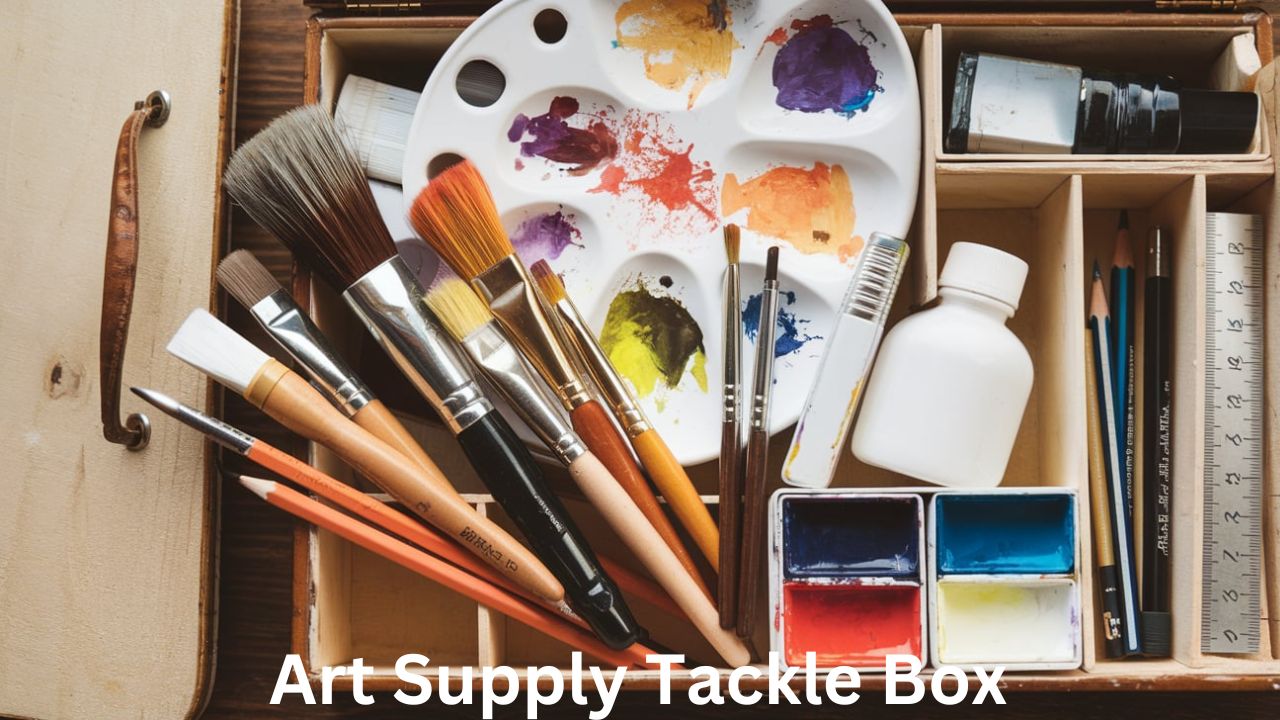 Art Supply Tackle Box