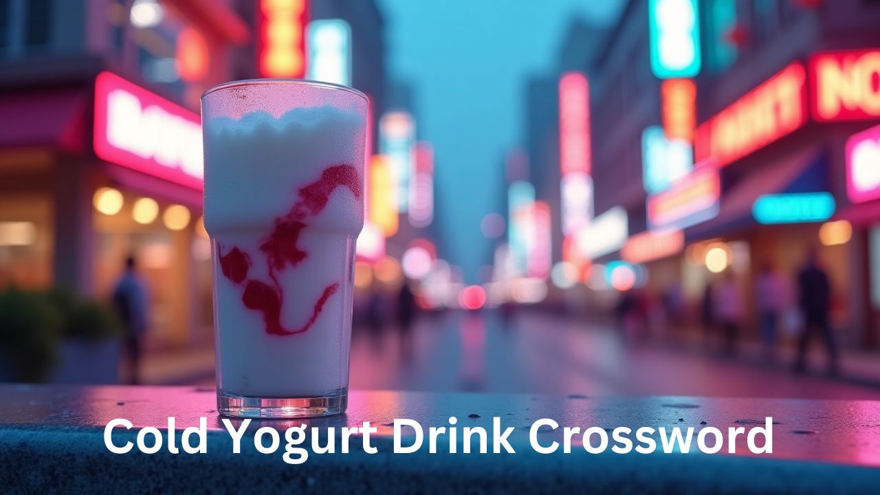 Cold Yogurt Drink Crossword