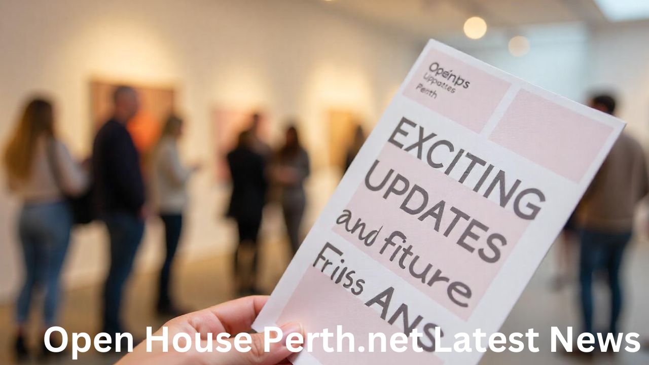 Open House Perth.net Latest News