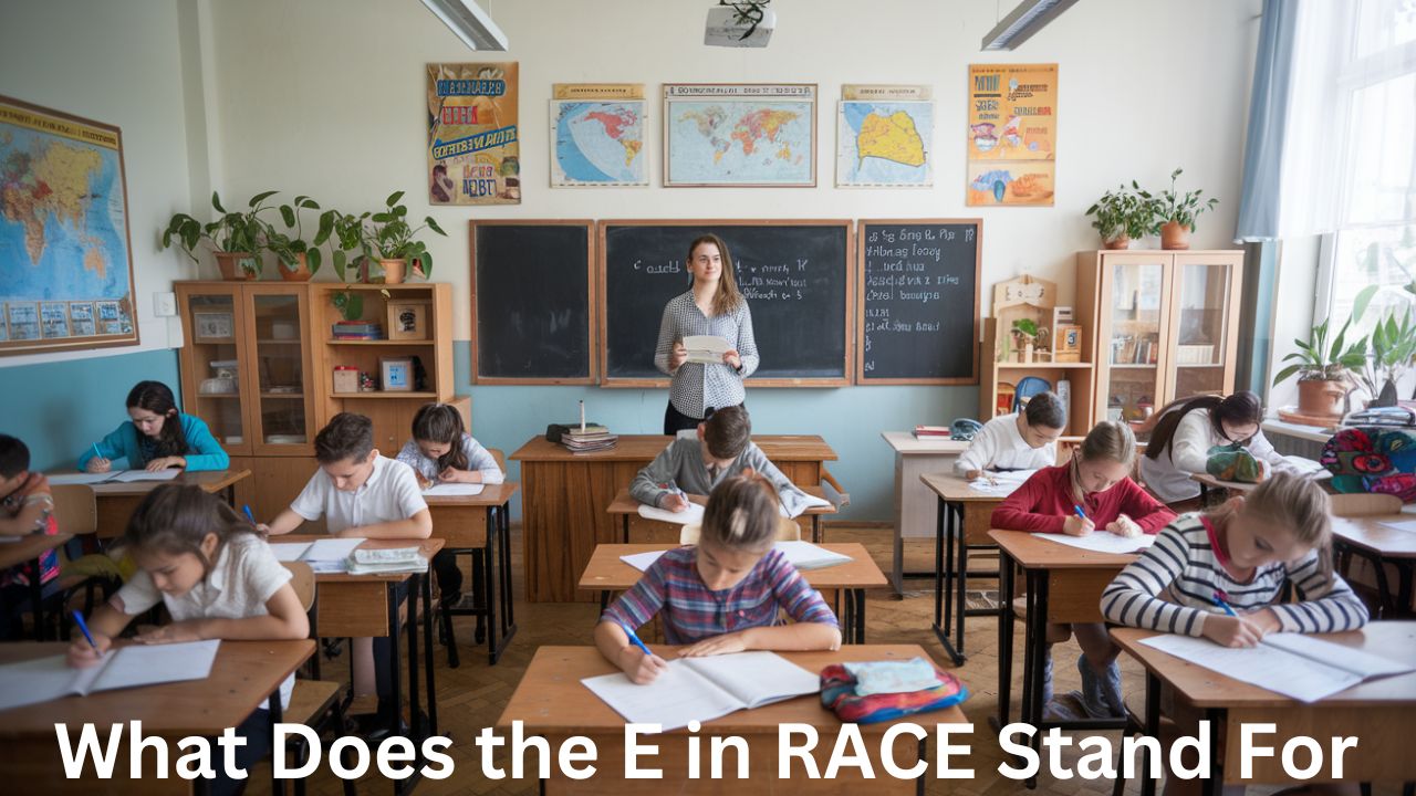 What Does the E in RACE Stand For