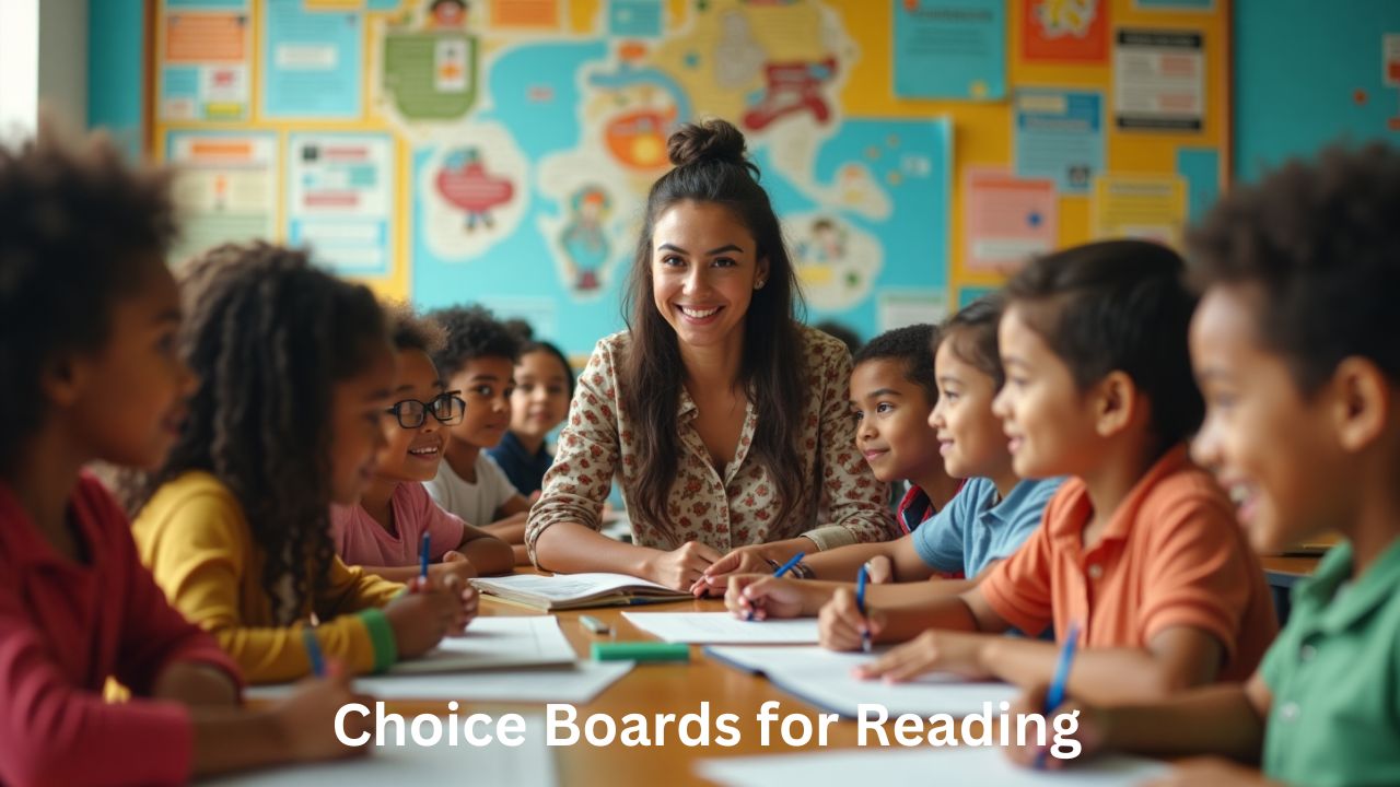 Choice Boards for Reading