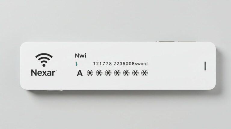 Nexar WiFi Password